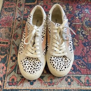 Madewell leopard shoes, size 8.